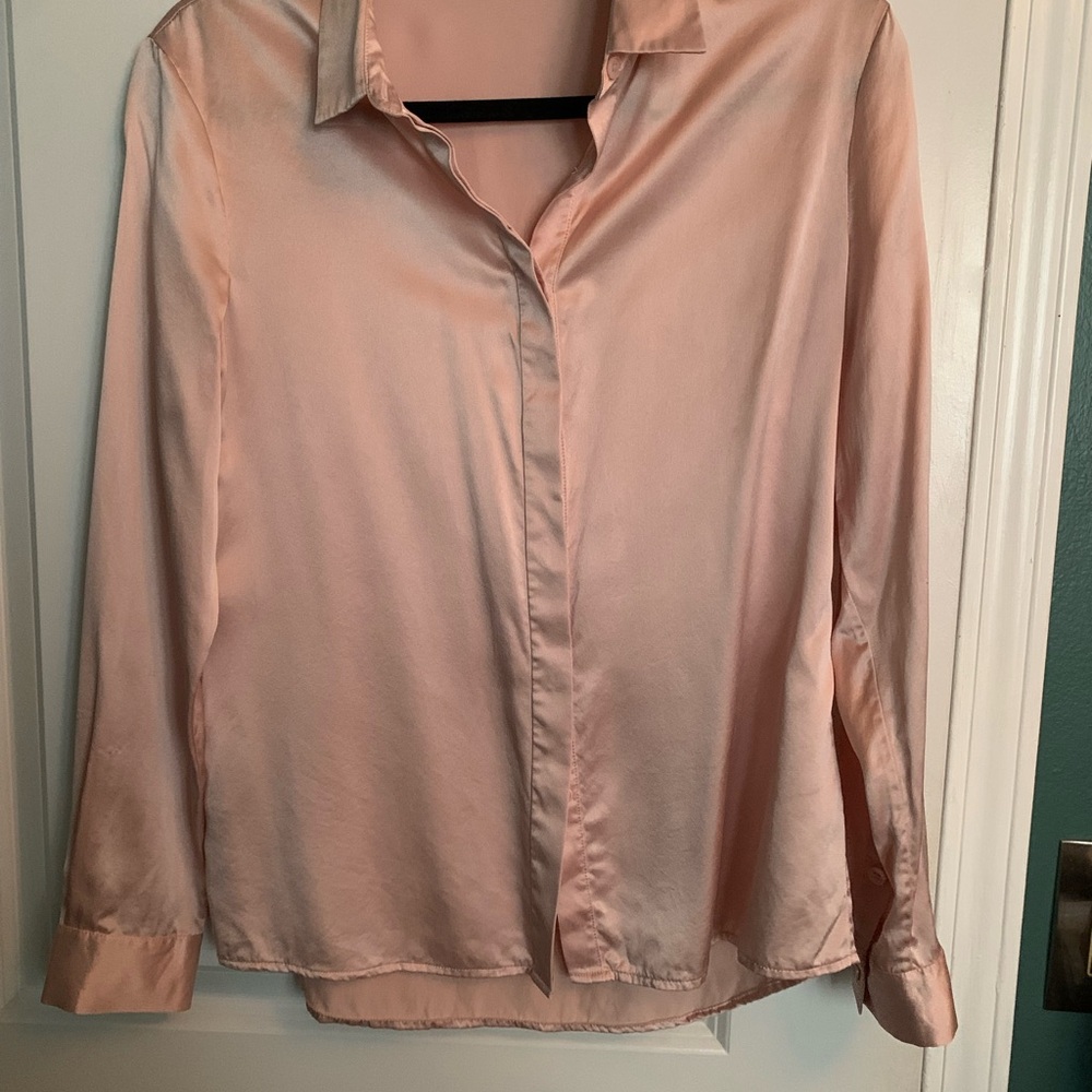Lilysilk Blush Silk Button-Down Shirt - Picture 3 of 6